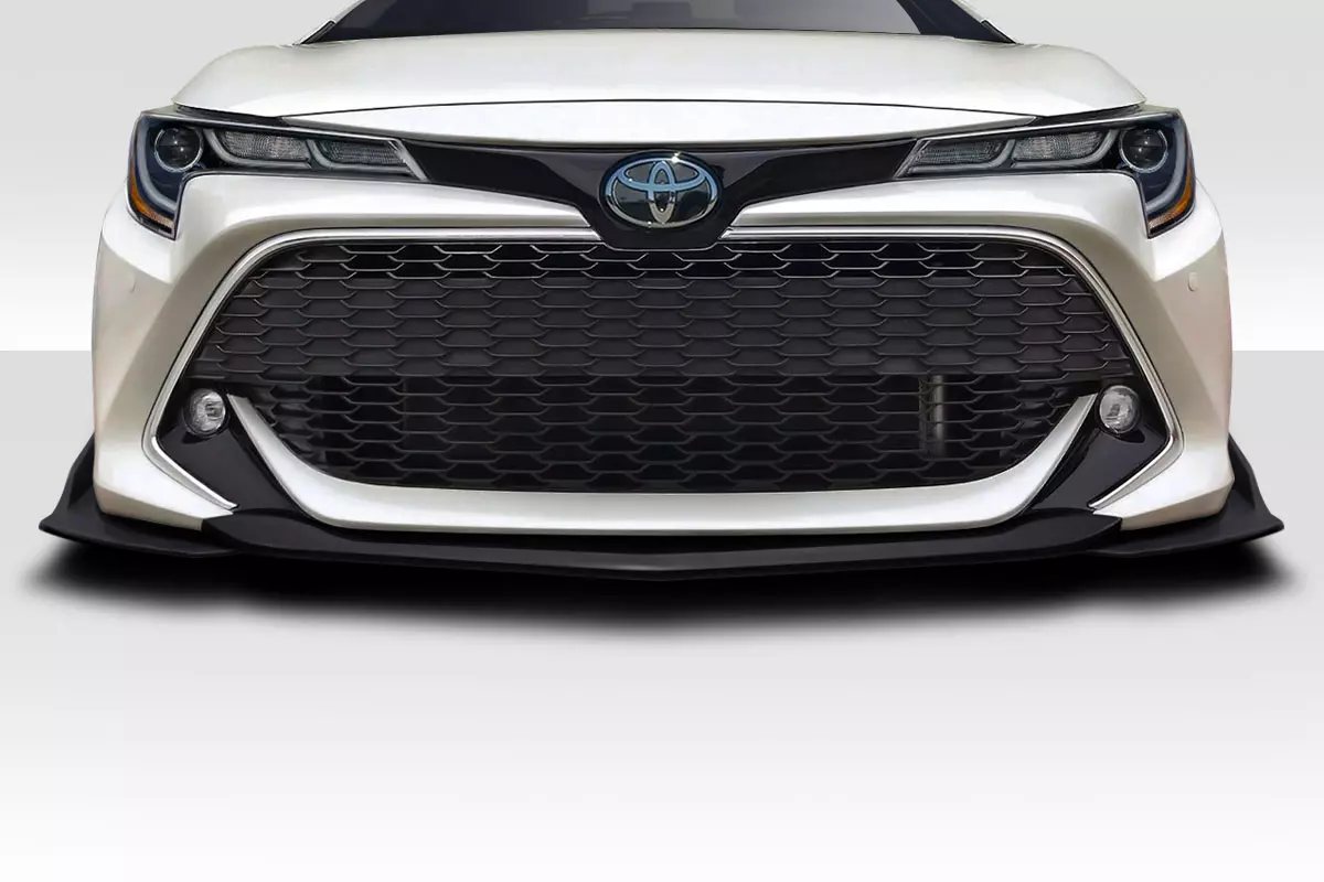 2019-2023 Toyota Corolla Hatchback Duraflex T Spec Front Lip Under Spoiler 1 Piece - Image 1