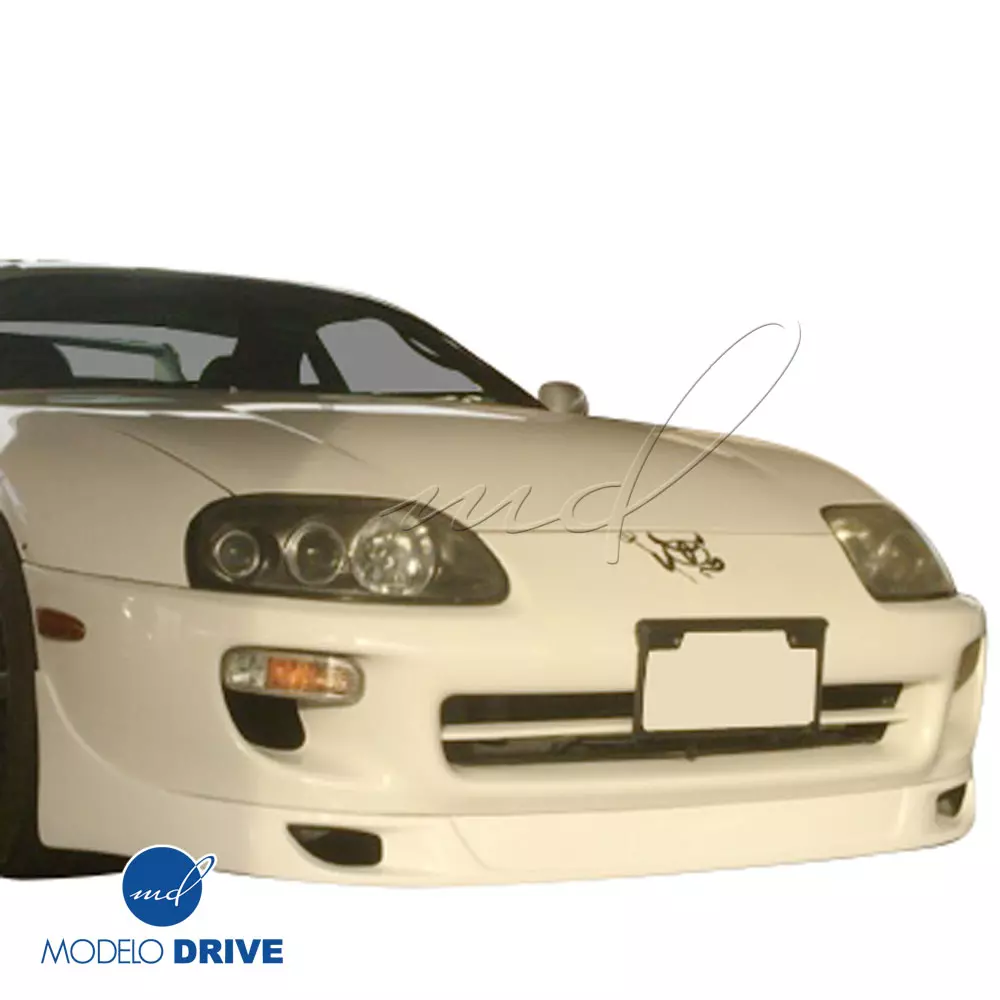ModeloDrive FRP TRUS Front Lip Spoiler > Toyota Supra (JZA80) 1993-1998 - Image 9