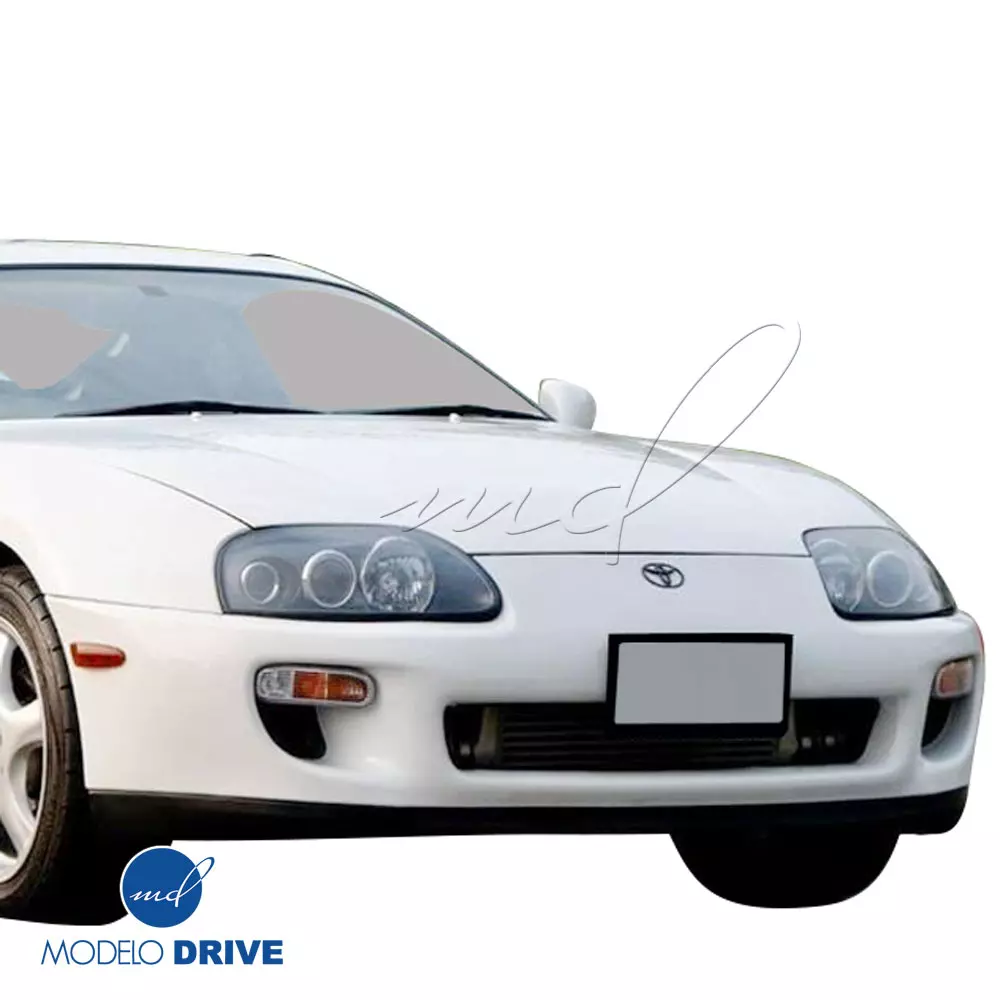ModeloDrive FRP OER Front Bumper > Toyota Supra (JZA80) 1993-1998 - Image 4