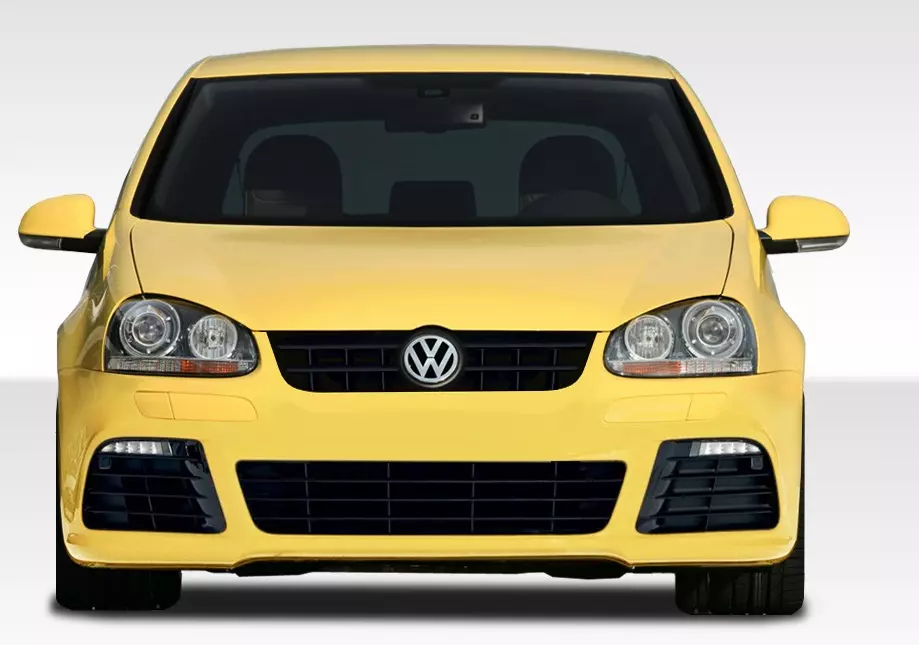 2005-2010 Volkswagen Jetta / 2006-2009 Golf GTI Rabbit Duraflex R Look Front Bumper Cover 1 Piece - Image 1