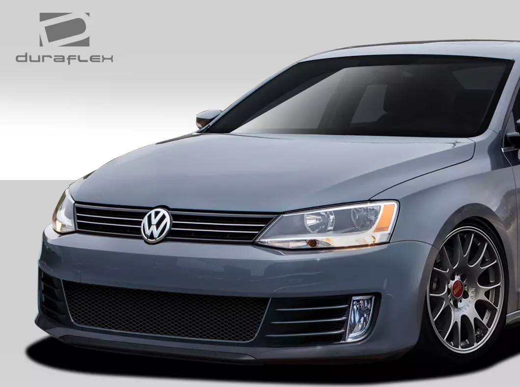 2011-2014 Volkswagen Jetta Duraflex GLI Look Front Bumper Cover 1 pc - Image 2