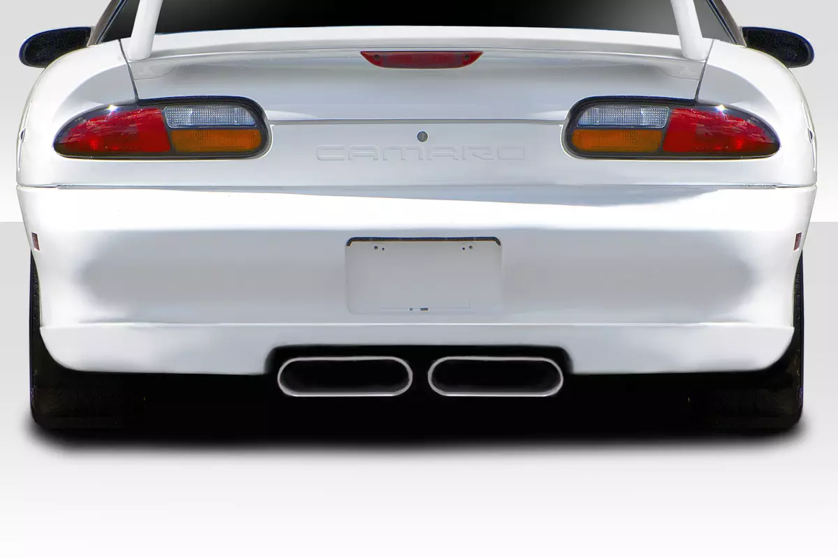 1993-2002 Chevrolet Camaro Duraflex LE Designs Center Mount Exhaust Rear Lip Spoiler- 1 Piece - Image 1