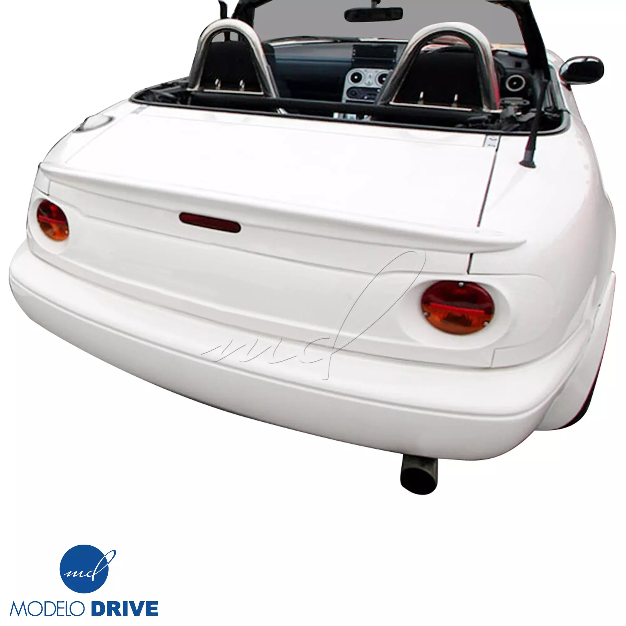ModeloDrive FRP GVAR Deleted Tailgate Panel Garnish > Mazda Miata (NA) 1990-1996 - Image 2