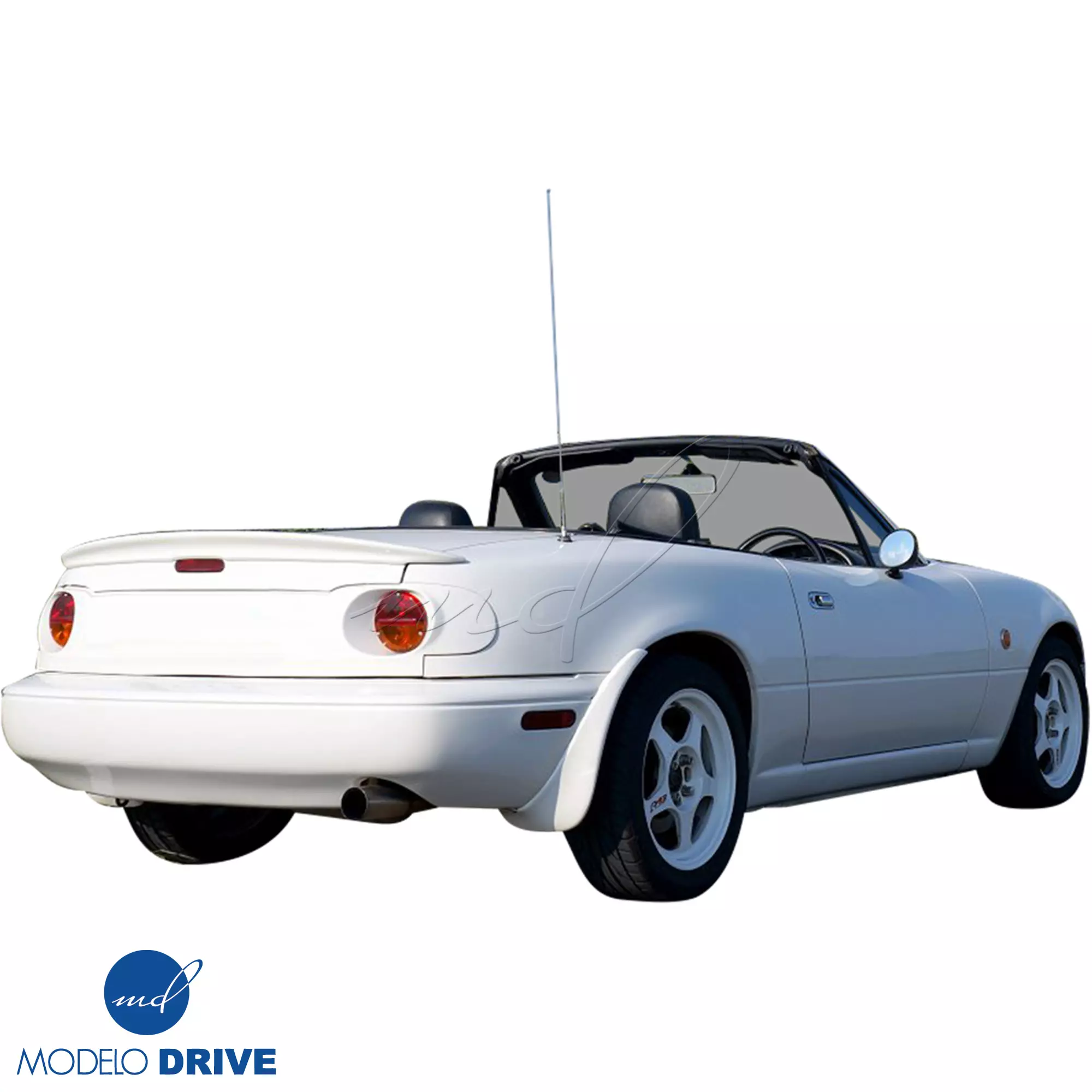ModeloDrive FRP GVAR Deleted Tailgate Panel Garnish > Mazda Miata (NA) 1990-1996 - Image 6