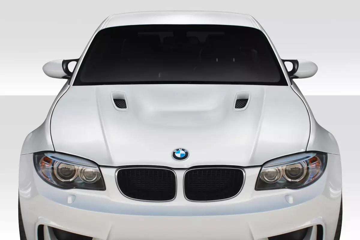 2008-2013 BMW 1 Series M Coupe E82 E88 Duraflex E92 M3 Look Hood 1 Piece - Image 1