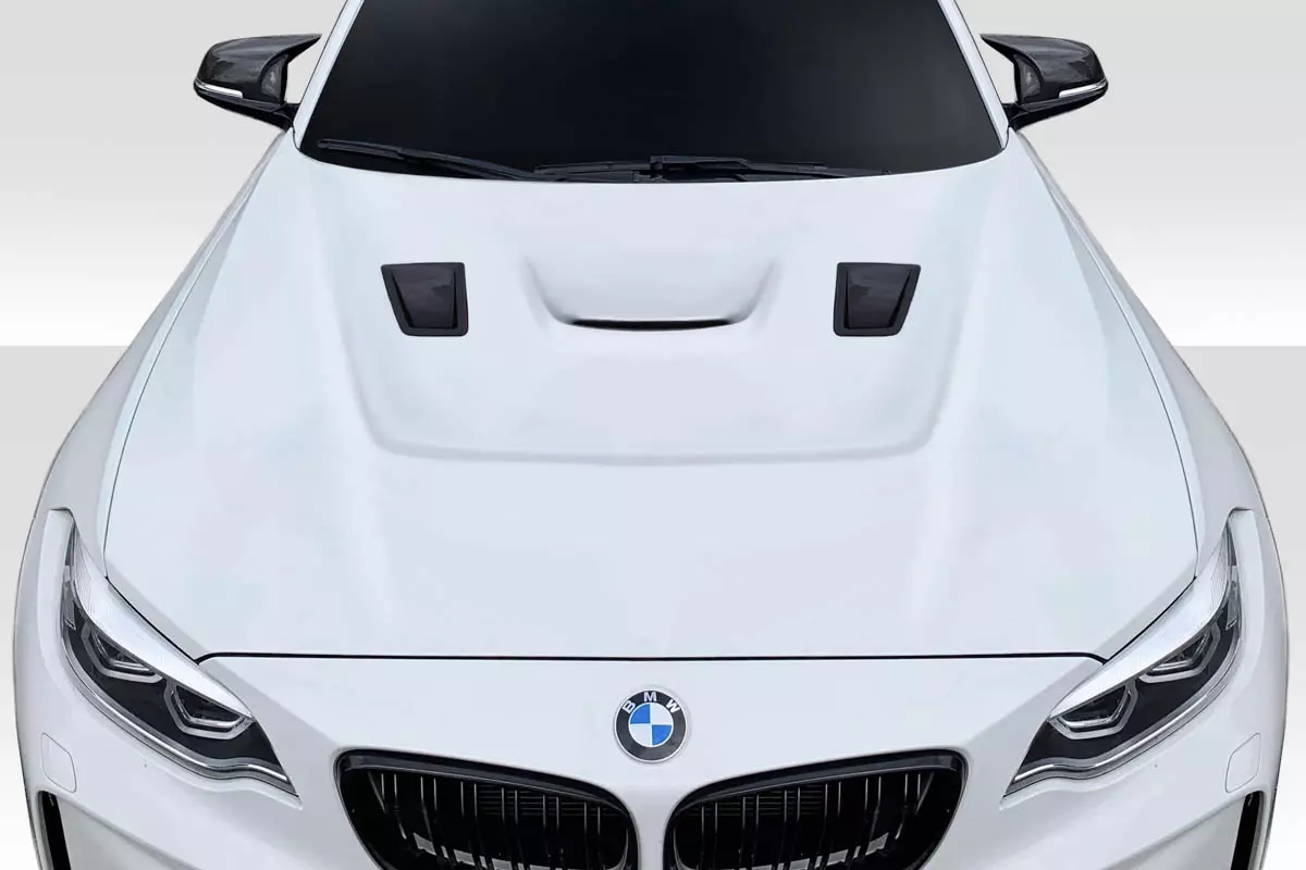 2014-2021 BMW 2 Series / 2016-2021 BMW M2 F22 F23 F87 Duraflex Power Dynamics Hood 1 Piece - Image 1