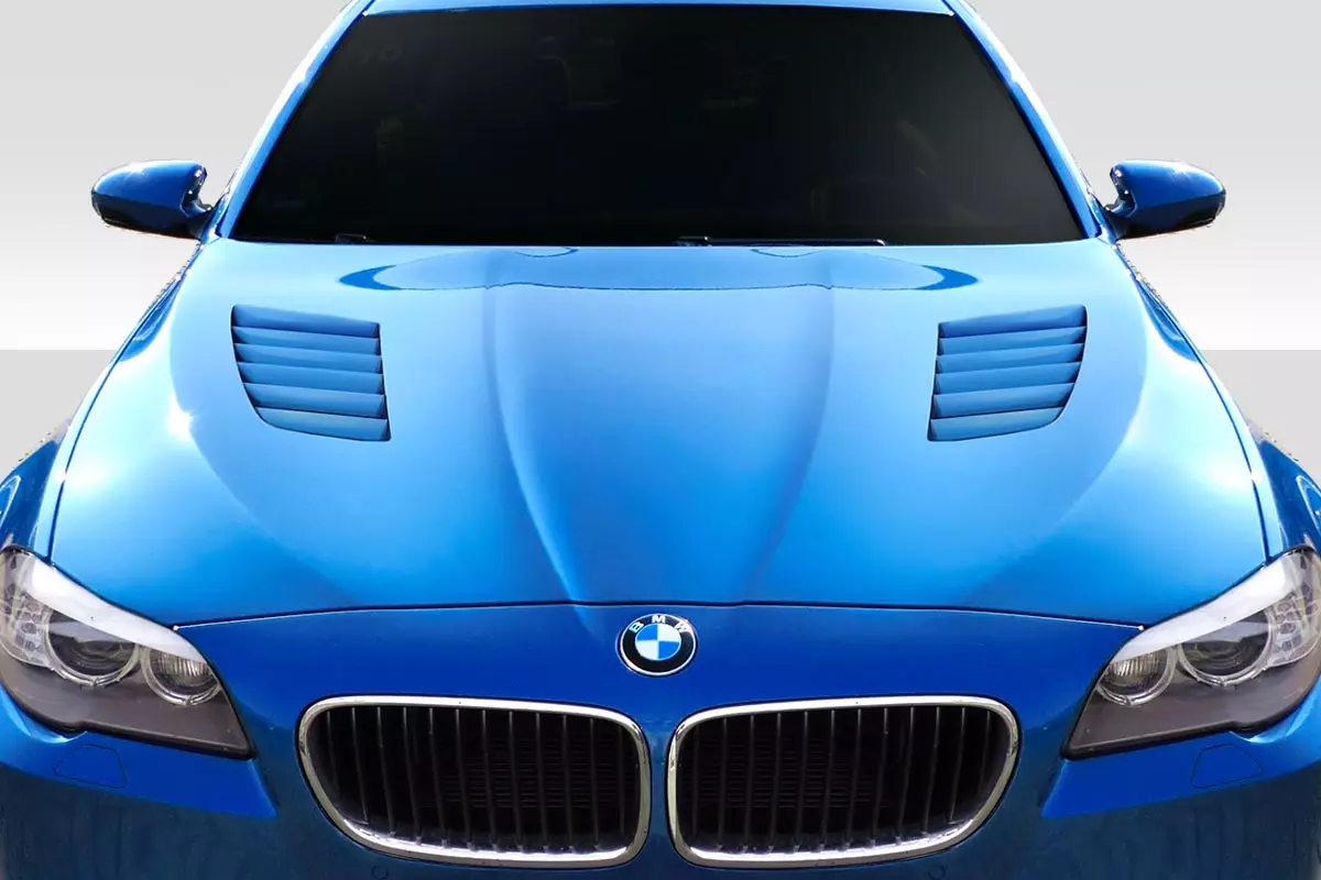 2011-2016 BMW 5 Series F10 4DR Duraflex Fusion Hood 1 Piece - Image 1