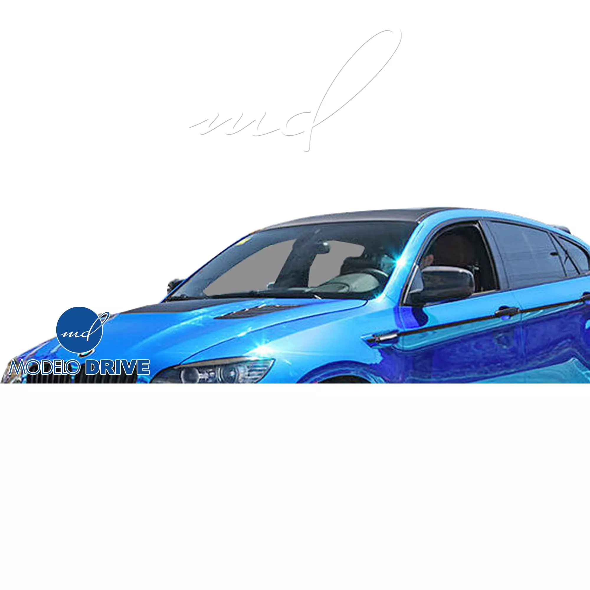 ModeloDrive FRP VORT Hood > BMW X6 E71 2008-2014 - Image 7
