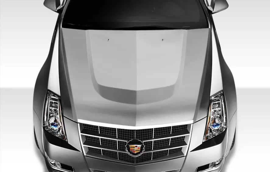 2009-2014 Cadillac CTS-V Duraflex OEM Look Hood 1 Piece - Image 1