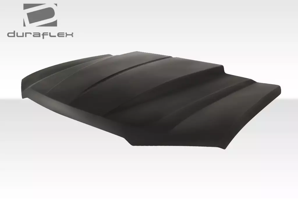 2002-2006 Chevrolet Avalanche (with body cladding) Duraflex Cowl Hood 1 Piece - Image 3
