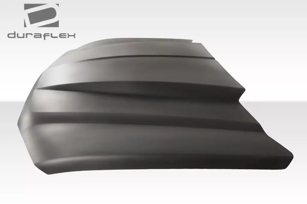 2002-2006 Chevrolet Avalanche (with body cladding) Duraflex Cowl Hood 1 Piece - Image 4