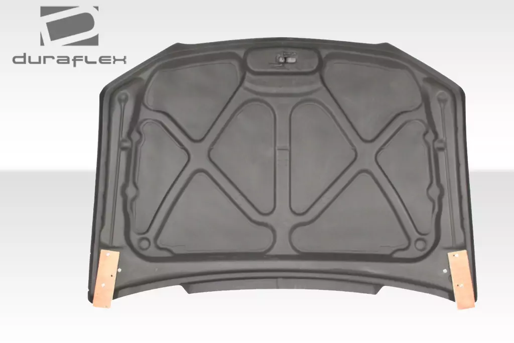 2002-2006 Chevrolet Avalanche (with body cladding) Duraflex Cowl Hood 1 Piece - Image 5