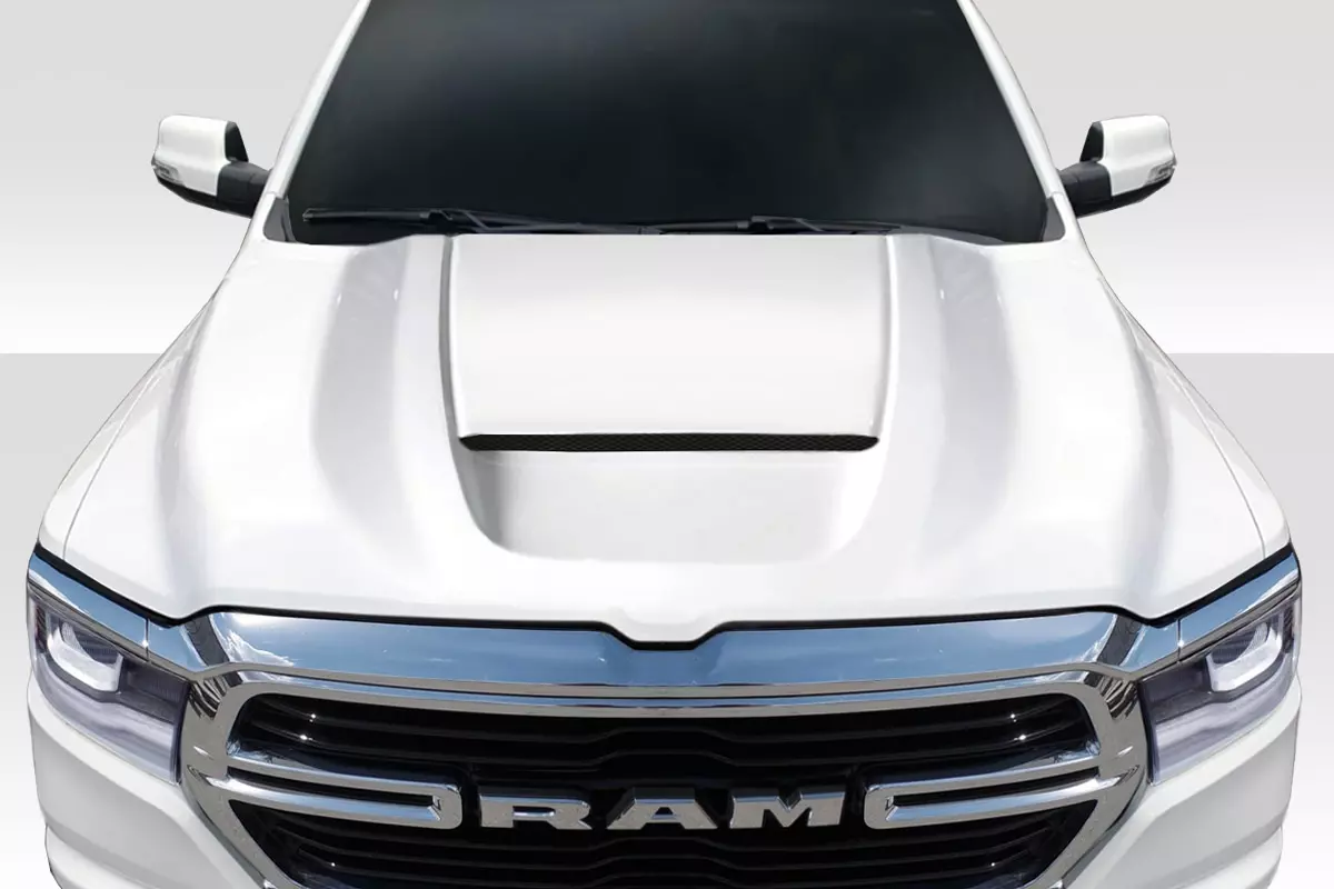 2019-2023 Dodge Ram 1500 Duraflex SRT Ram Air Hood 1 Piece - Image 1