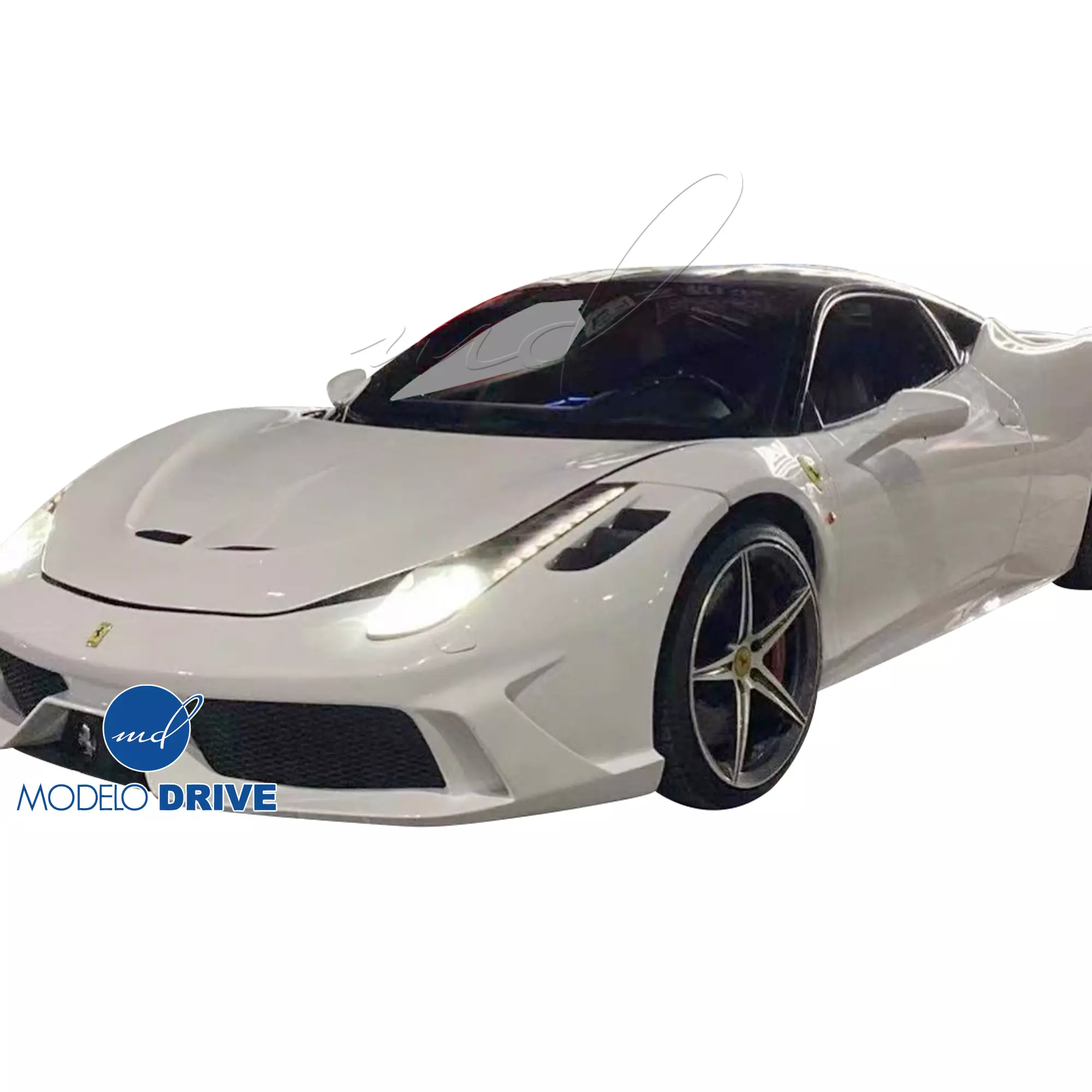 ModeloDrive FRP Speciale Style Hood > Ferrari 458 2015-2020 - Image 5