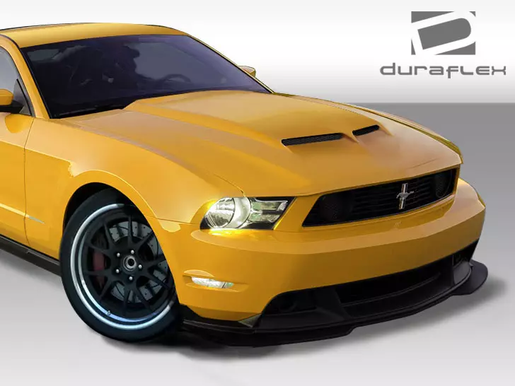 2010-2012 Ford Mustang Duraflex CVX Version 2 Hood 1 Piece - Image 2