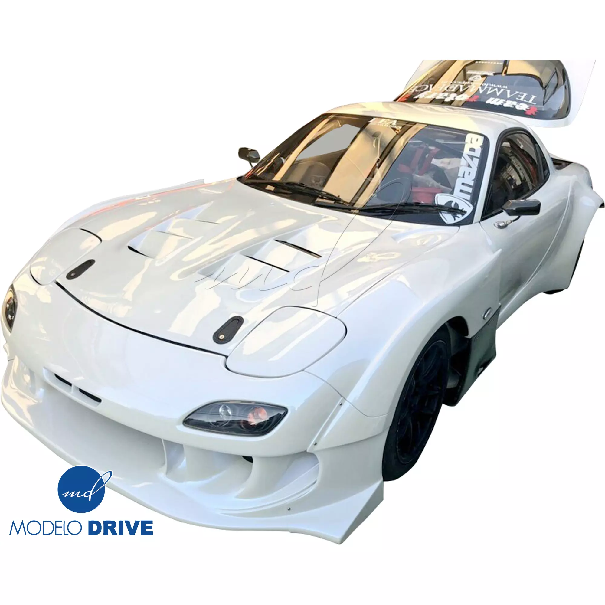 ModeloDrive FRP RAME-GT Hood > Mazda RX7 (FD3S) 1993-1997 - Image 17