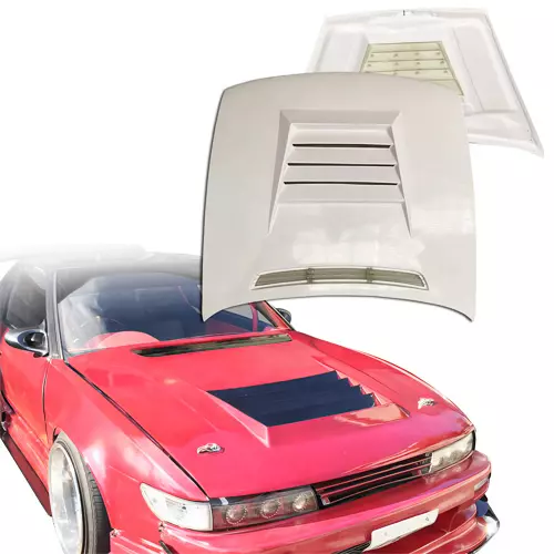 ModeloDrive FRP DMA D1 Hood > Nissan Silvia S13 1989-1994 - Image 1