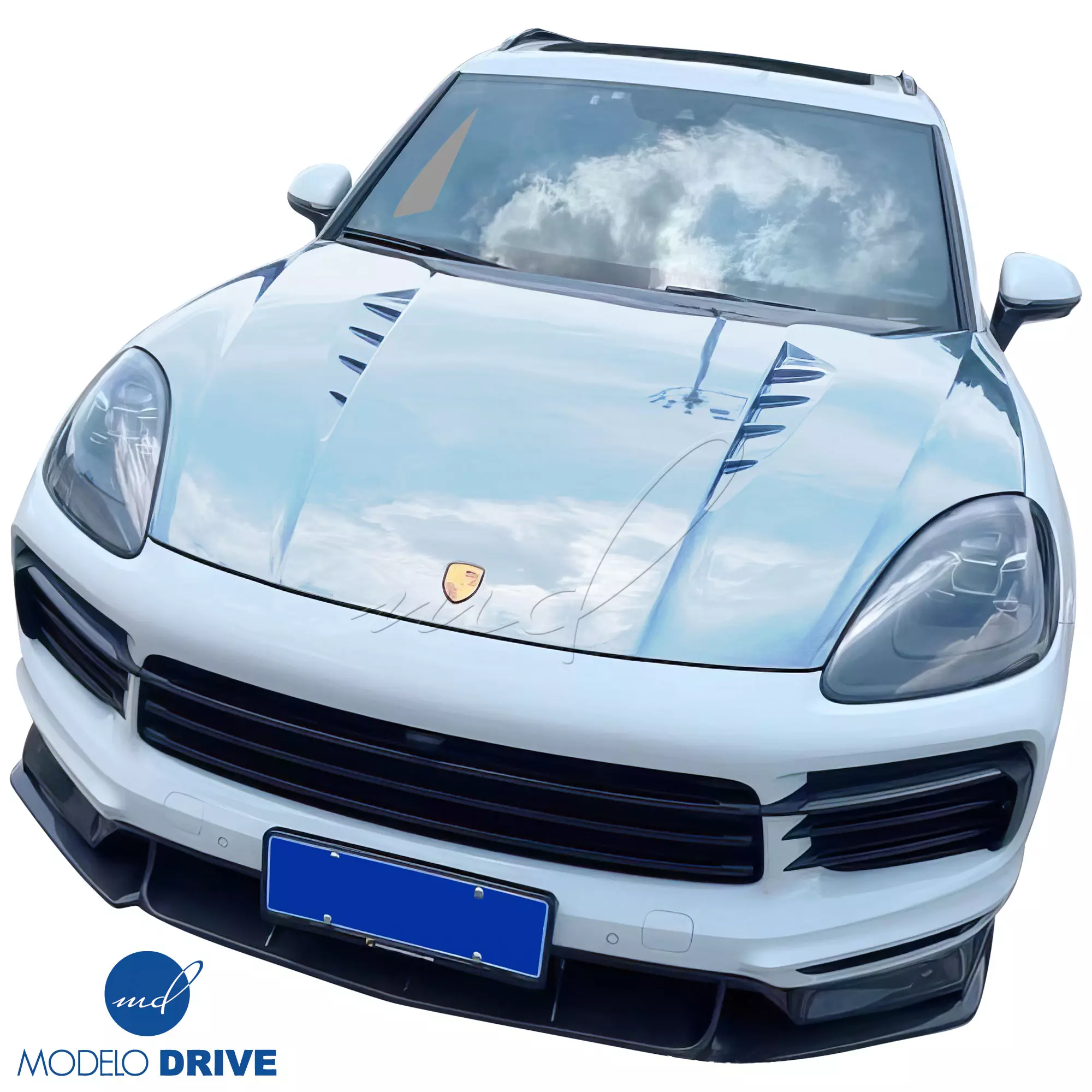 ModeloDrive FRP MASO Hood > Porsche Cayenne (958) 2015-2018 - Image 17