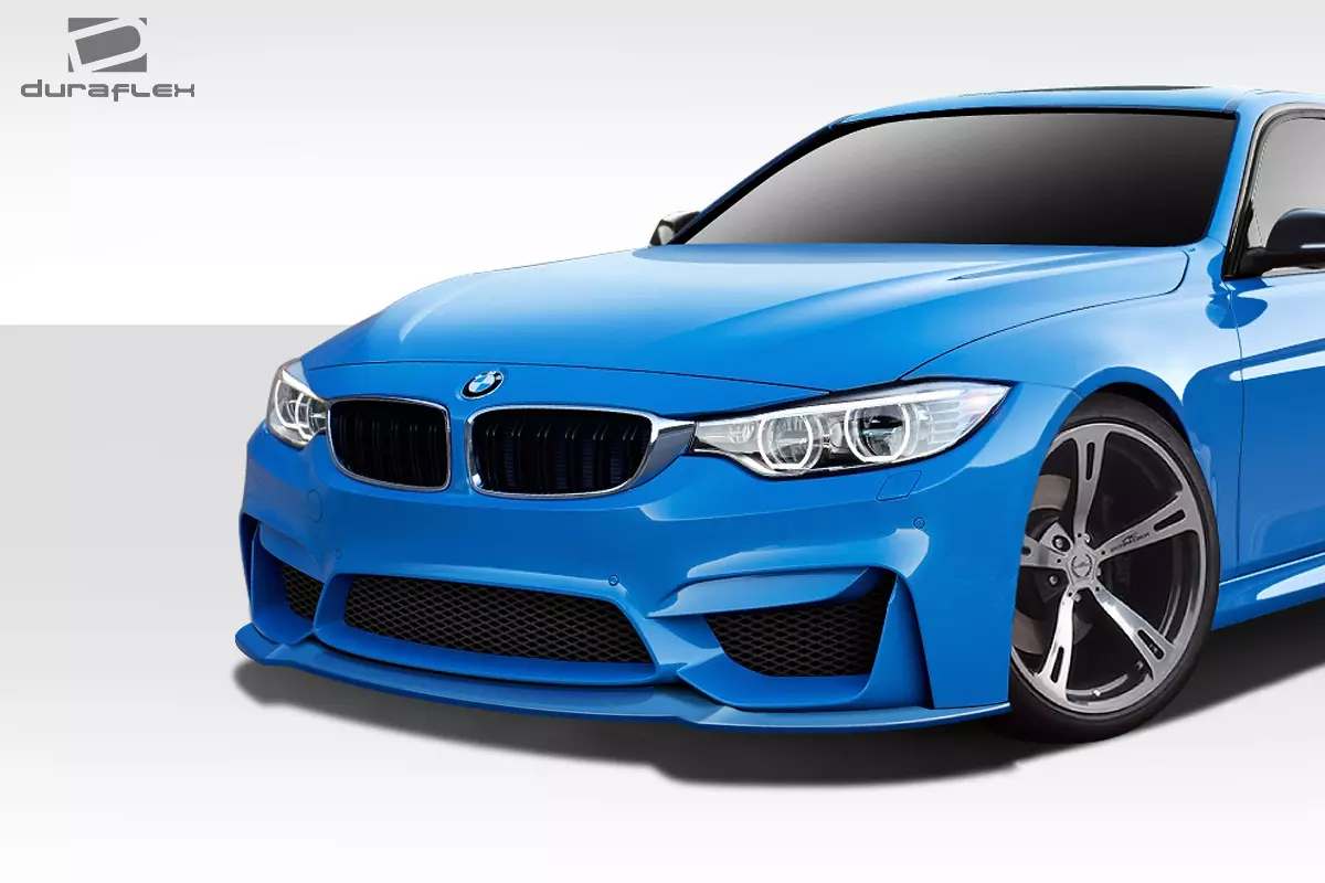 2012-2018 BMW 3 Series F30 Duraflex M3 Look Front Splitter ( must be used with M3 Look Front Bumper body kit) 1 Piece - Image 2