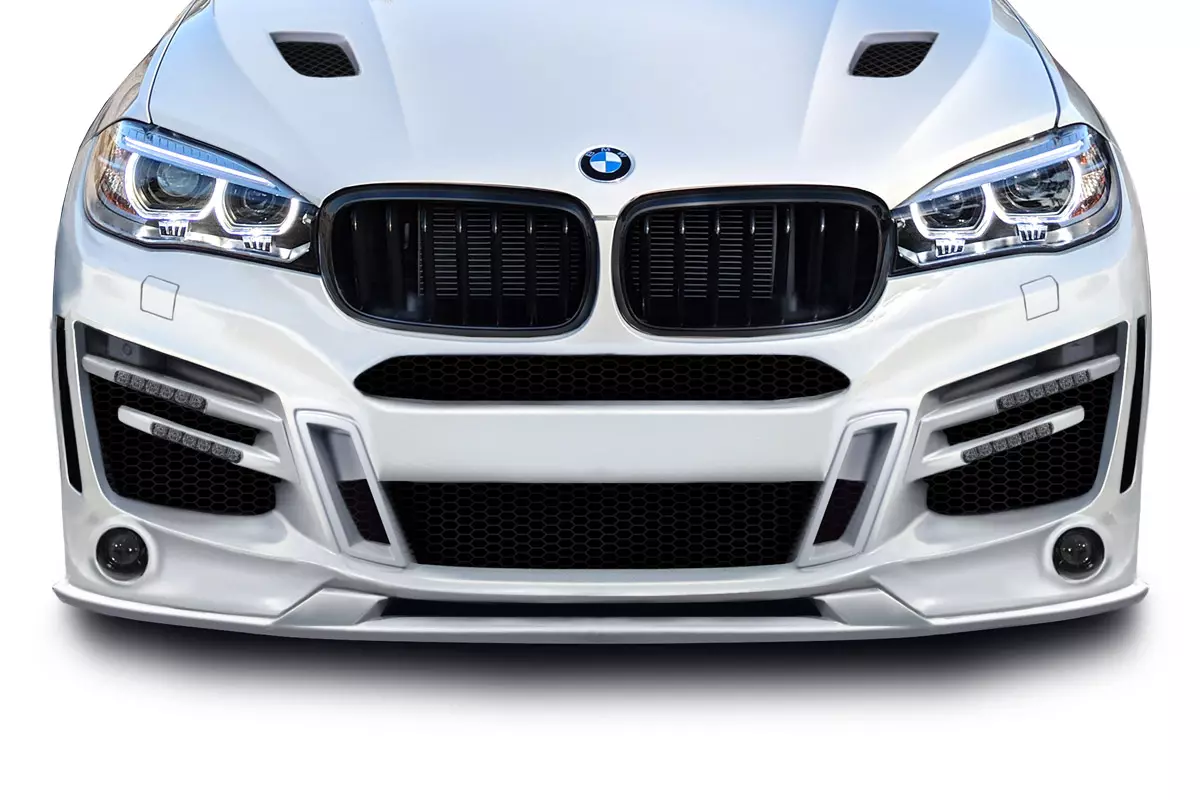2015-2019 BMW X6 F16 / X6M F86 AF-1 Front Lip Splitter ( GFK ) 1 Piece - Image 1
