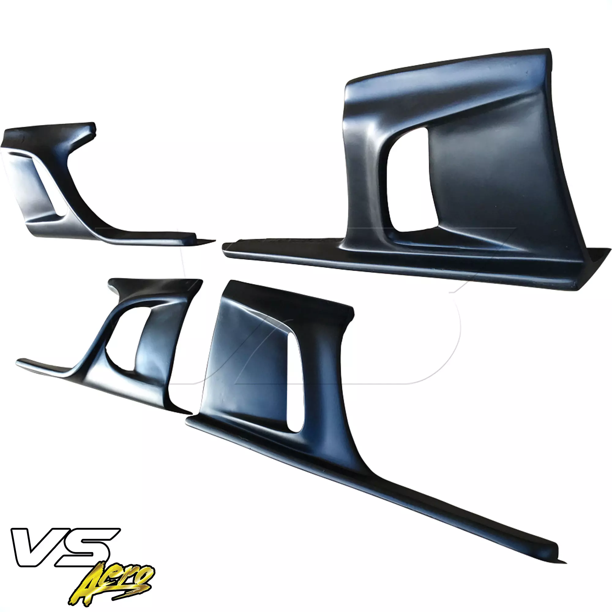 VSaero FRP KTOT Side Skirt Lower Splitters > Ford Mustang 2015-2020 - Image 9