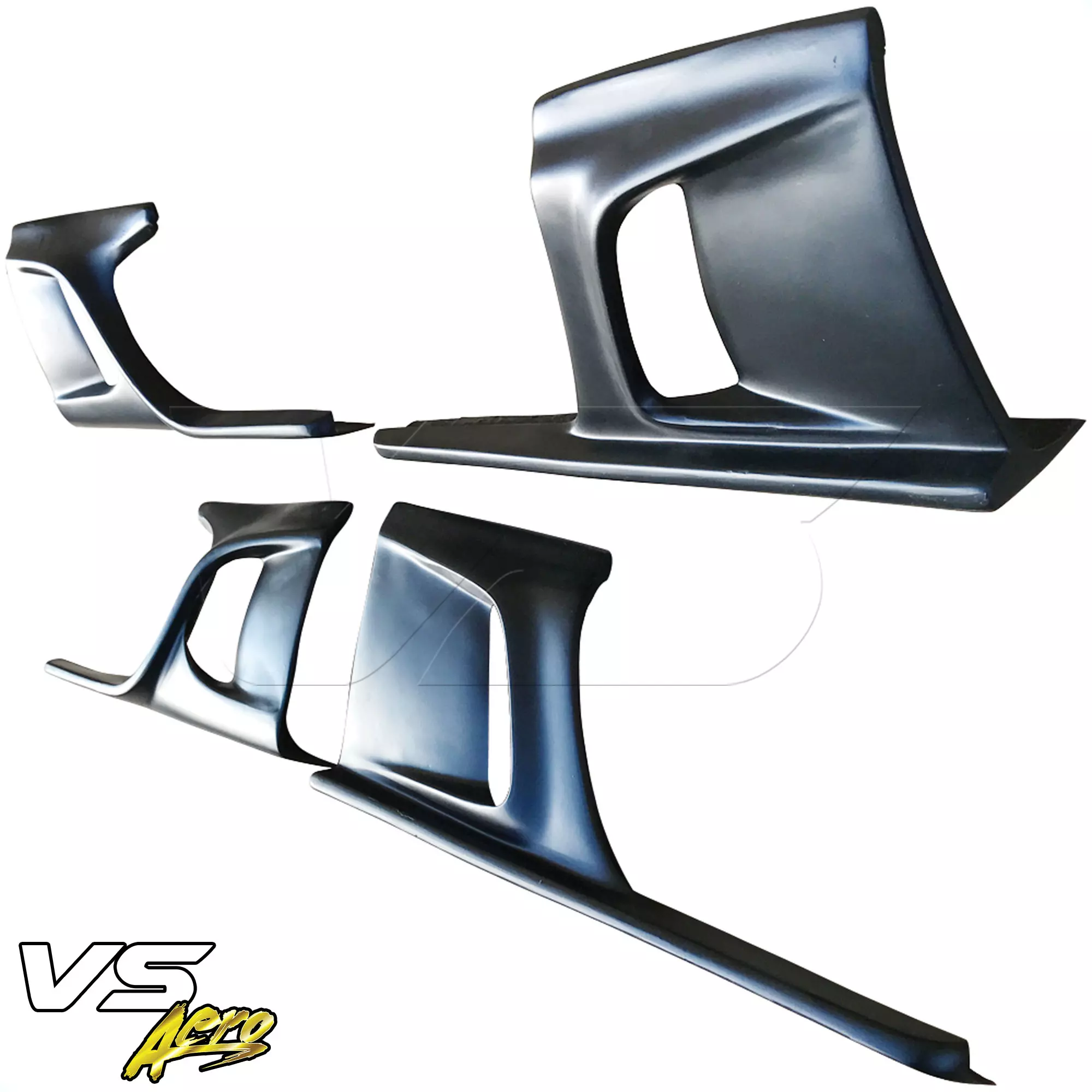 VSaero FRP KTOT Side Skirt Lower Splitters > Ford Mustang 2015-2020 - Image 10