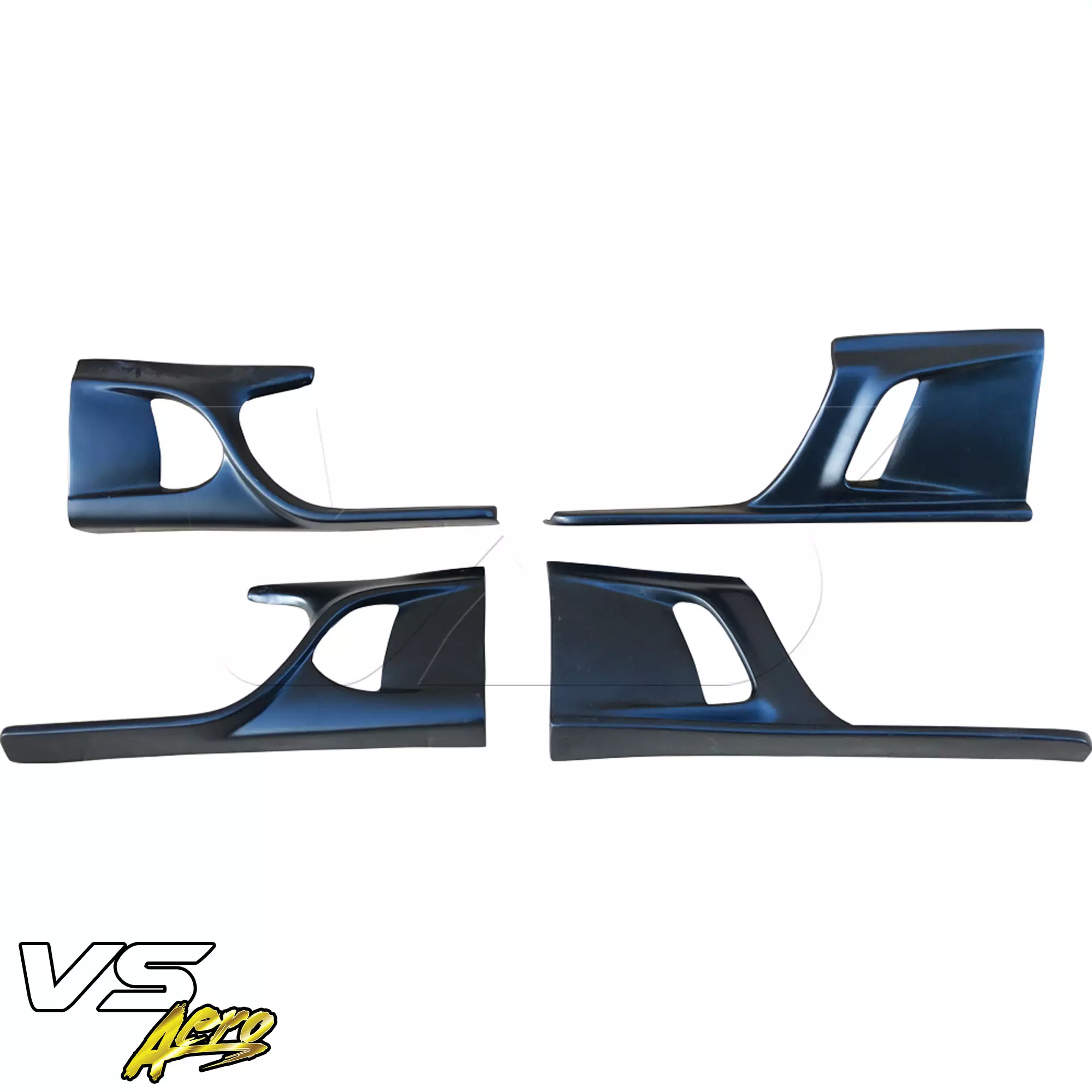 VSaero FRP KTOT Side Skirt Lower Splitters > Ford Mustang 2015-2020 - Image 13