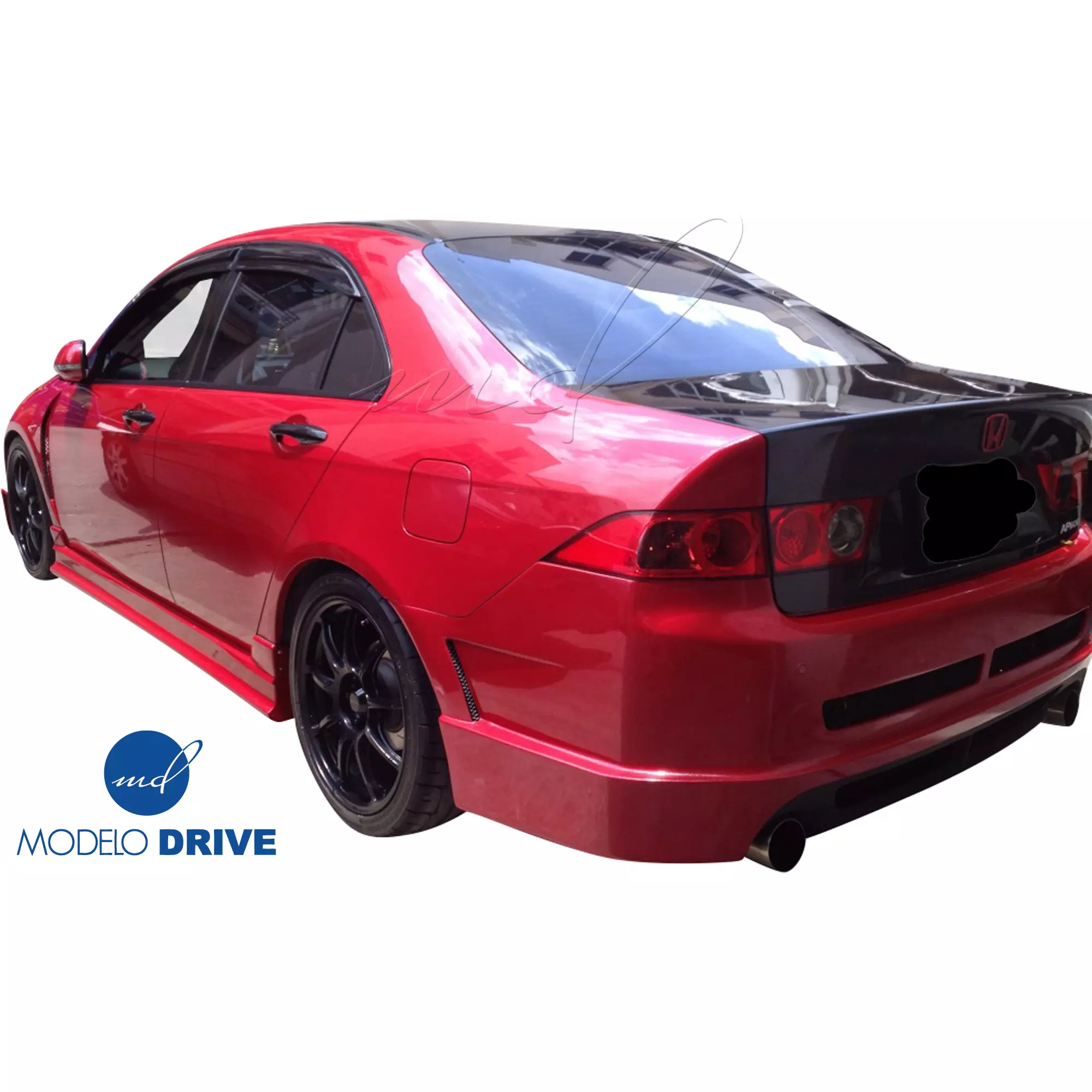 ModeloDrive FRP BC2 Rear Bumper > Acura TSX CL9 2004-2008 - Image 3