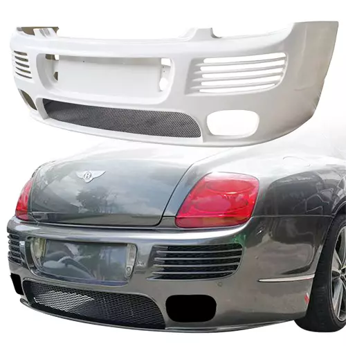 ModeloDrive FRP AI Rear Bumper > Bentley Continental GT GTC 2003-2010 > 2dr Coupe - Image 1