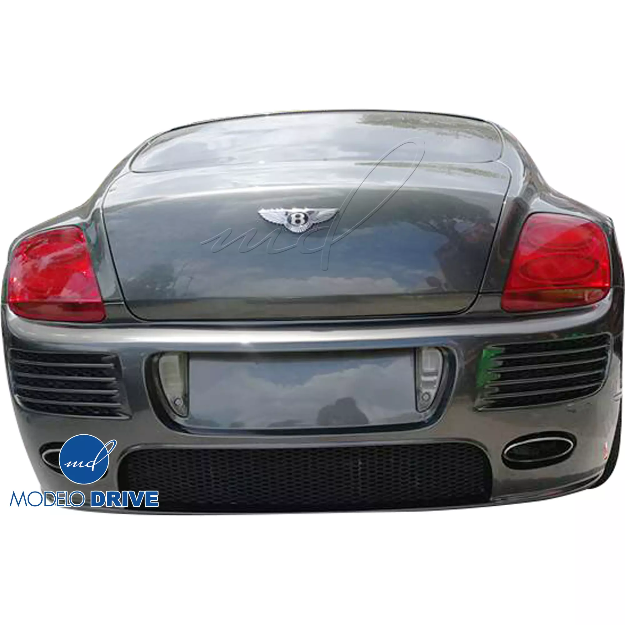 ModeloDrive FRP AI Rear Bumper > Bentley Continental GT GTC 2003-2010 > 2dr Coupe - Image 3