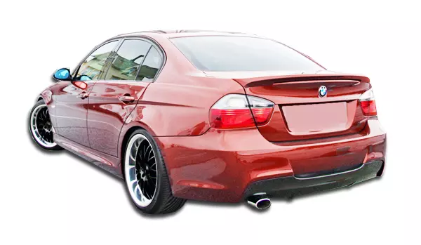 2006-2011 BMW 3 Series E90 4DR Duraflex M-Tech Rear Bumper Cover (single exhaust) 1 Piece - Image 1