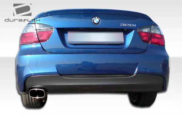 2006-2011 BMW 3 Series E90 4DR Duraflex M-Tech Rear Bumper Cover (single exhaust) 1 Piece - Image 2