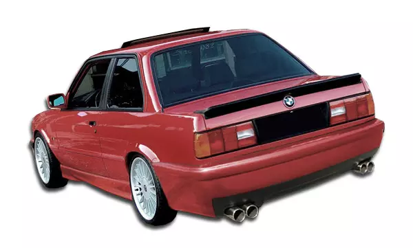 1984-1991 BMW 3 Series E30 2DR 4DR Duraflex CSL Look Rear Bumper Cover 1 Piece - Image 1