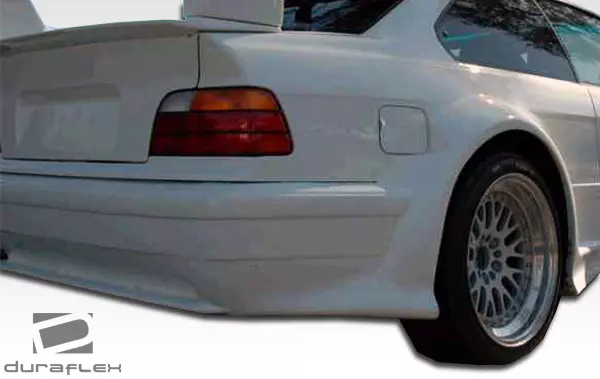 1992-1998 BMW 3 Series M3 E36 2DR Duraflex GT500 Wide Body Rear Bumper Cover 3 Piece - Image 2