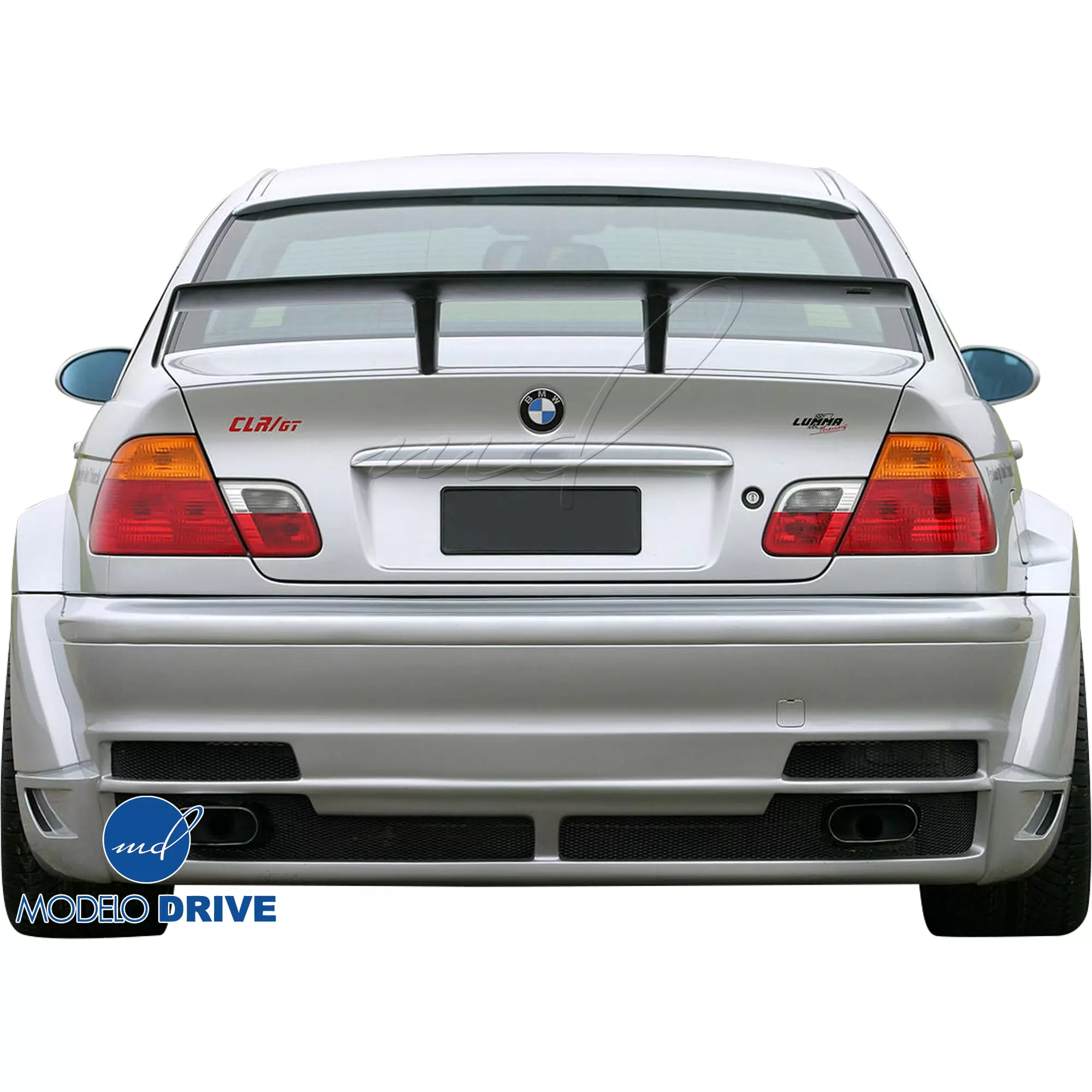 ModeloDrive FRP LDES Wide Body Rear Bumper > BMW 3-Series E46 1999-2005 > 2dr - Image 4