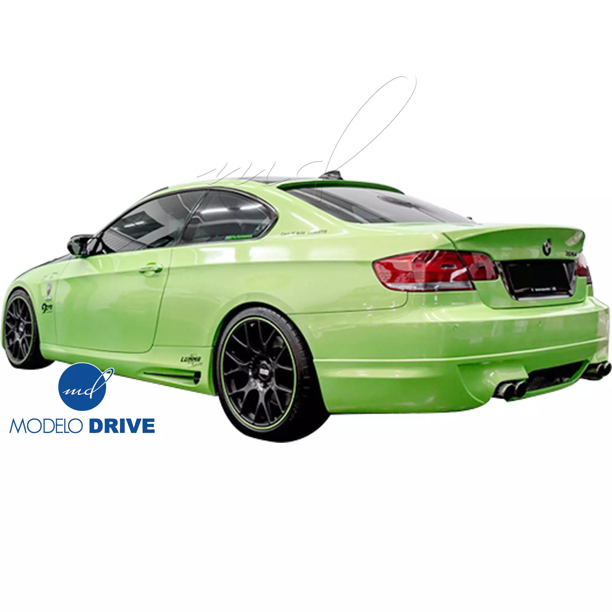 ModeloDrive FRP 1M-Style Body Kit 4pc > BMW 3-Series E92 2007-2010 > 2dr - Image 38