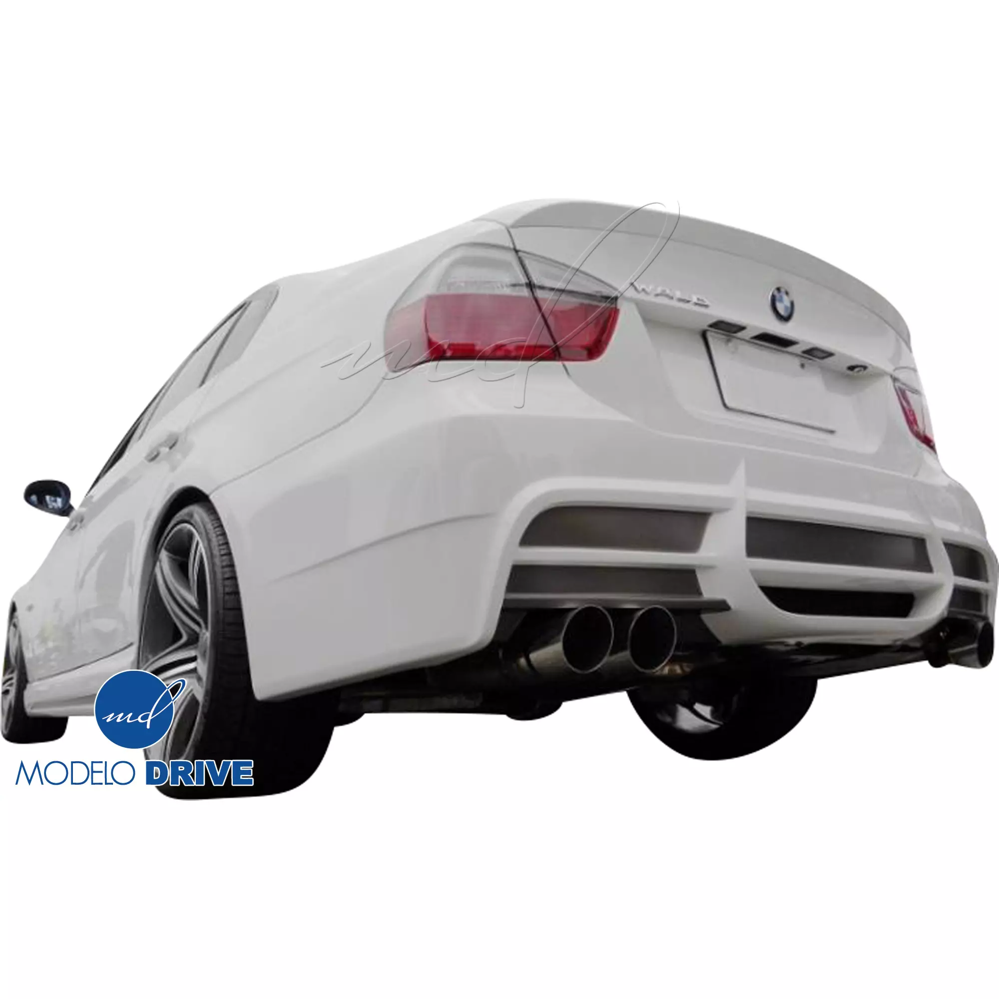 ModeloDrive FRP WAL BISO Body Kit 4pc > BMW 3-Series E90 2007-2010> 4dr - Image 35