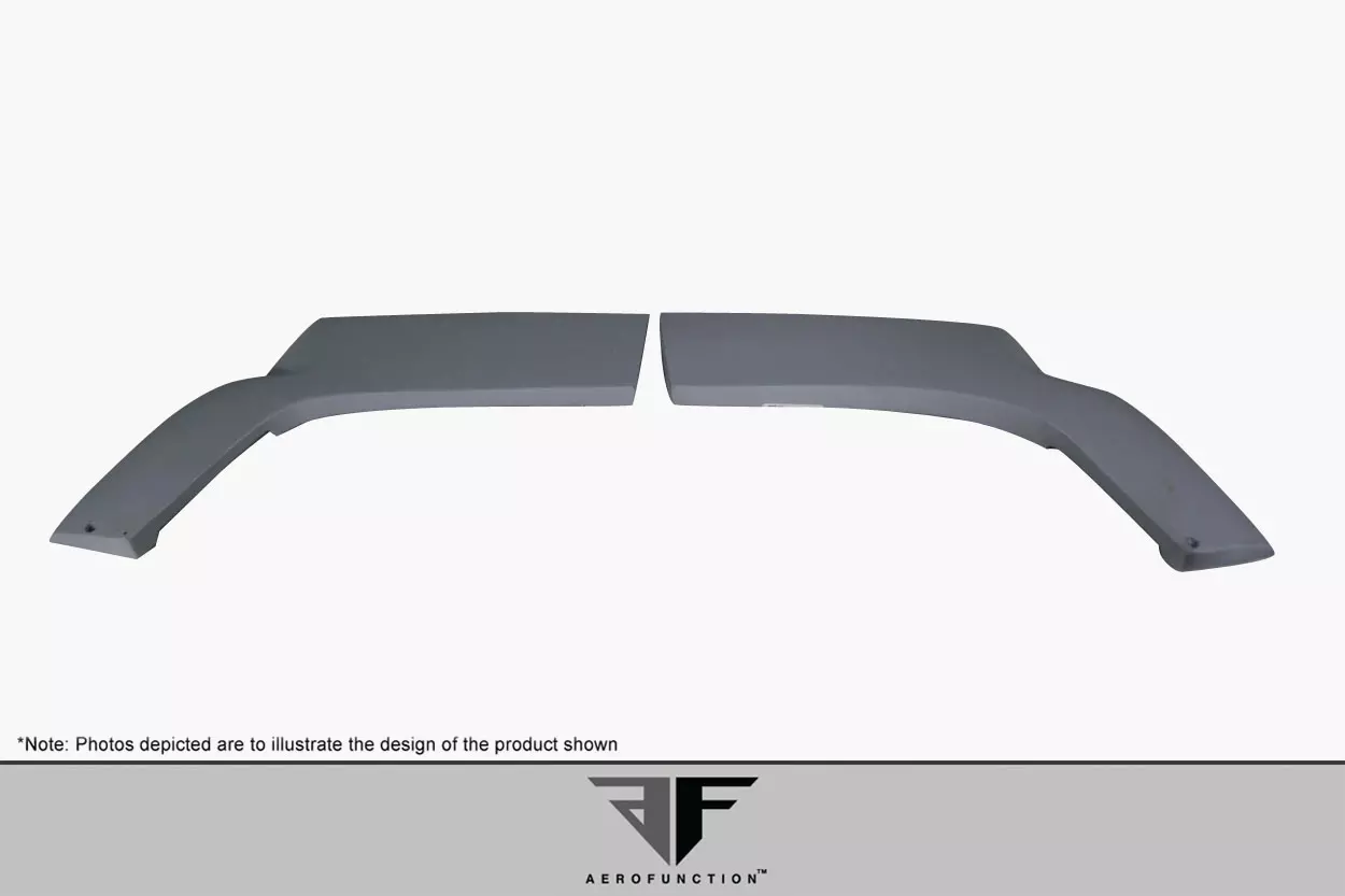2014-2020 BMW 4 Series F32 AF-1 Wide Body Rear Add Ons Spat Extensions ( GFK ) 2 Piece ( Must be used with Couture M4 Look Rear Bumper ) (S) - Image 5