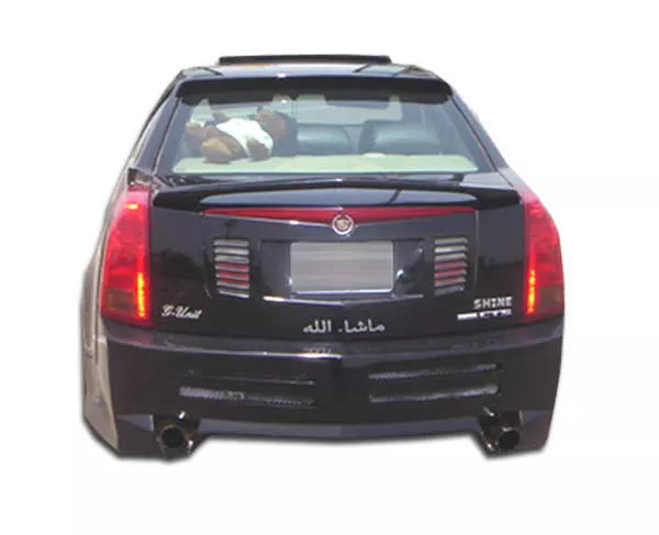 2003-2007 Cadillac CTS Duraflex Platinum Rear Bumper Cover 1 Piece - Image 1
