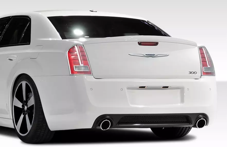 2011-2014 Chrysler 300 Duraflex SRT Look Rear Bumper Cover 1 Piece - Image 1