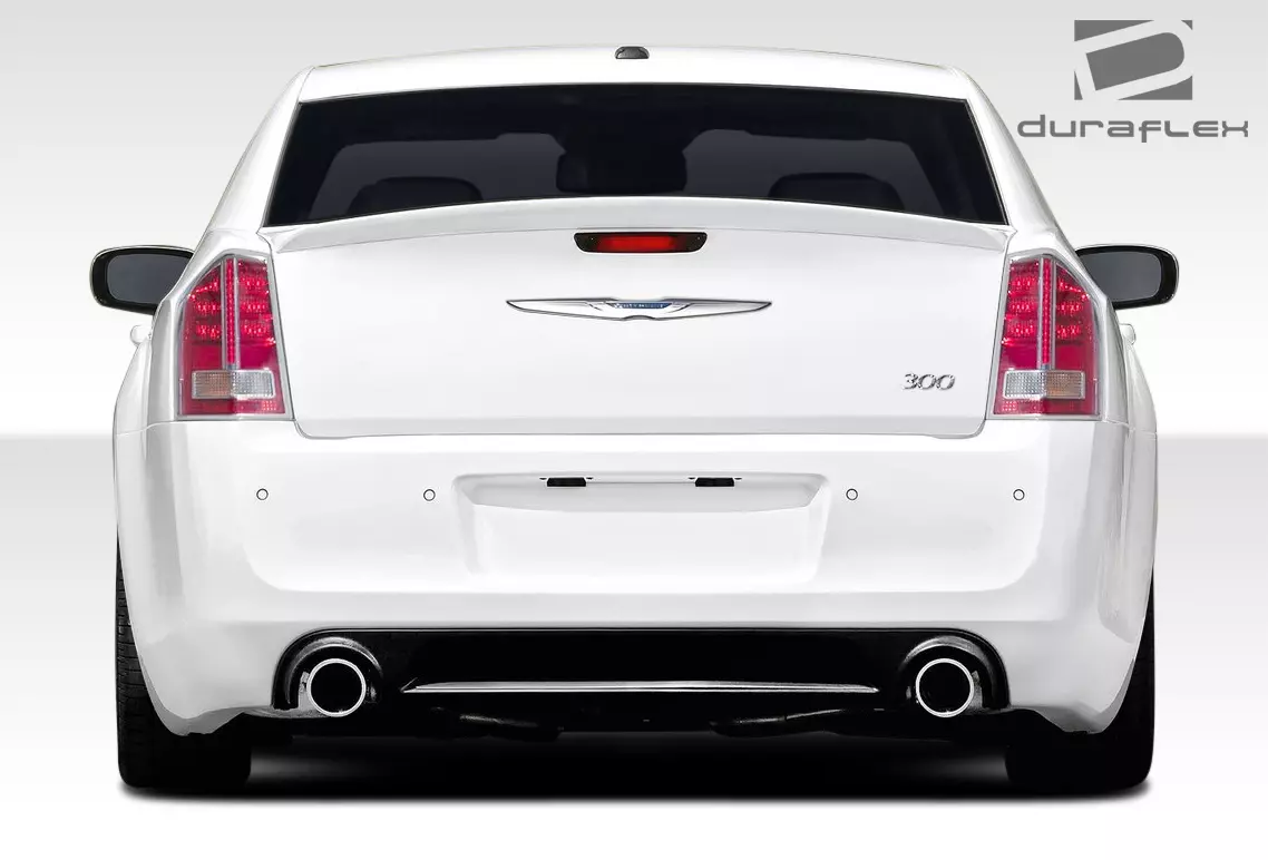 2011-2014 Chrysler 300 Duraflex SRT Look Rear Bumper Cover 1 Piece - Image 2