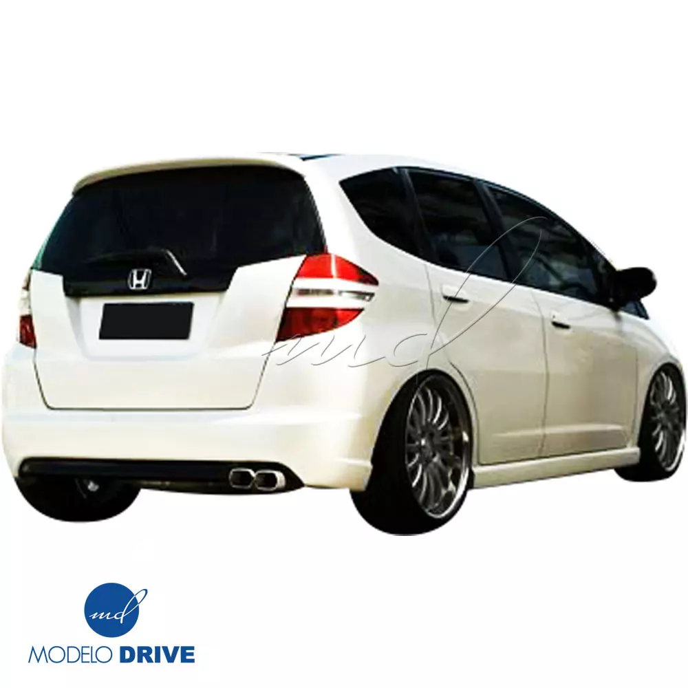 ModeloDrive FRP NOBL Rear Bumper > Honda Fit 2009-2013 - Image 2