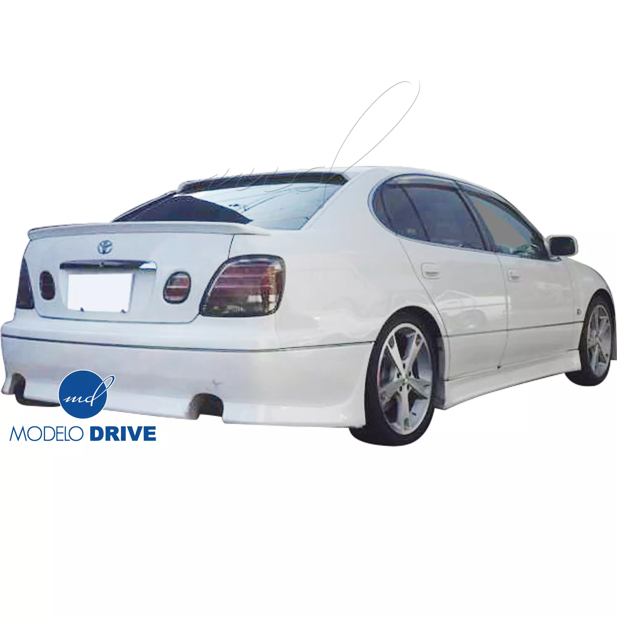 ModeloDrive FRP KAZA Rear Bumper > Lexus GS Series GS400 GS300 1998-2005 - Image 2