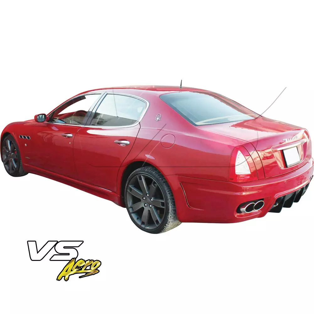 VSaero FRP WAL Body Kit 5pc /w Wing > Maserati Quattroporte 2009-2012 - Image 19