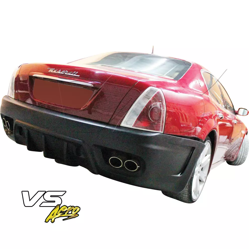 VSaero FRP WAL Body Kit 5pc /w Wing > Maserati Quattroporte 2009-2012 - Image 21