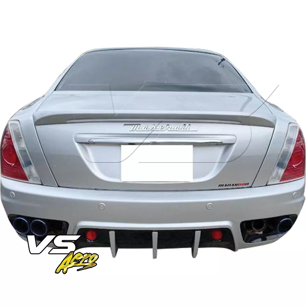VSaero FRP WAL Body Kit 5pc /w Wing > Maserati Quattroporte 2009-2012 - Image 24