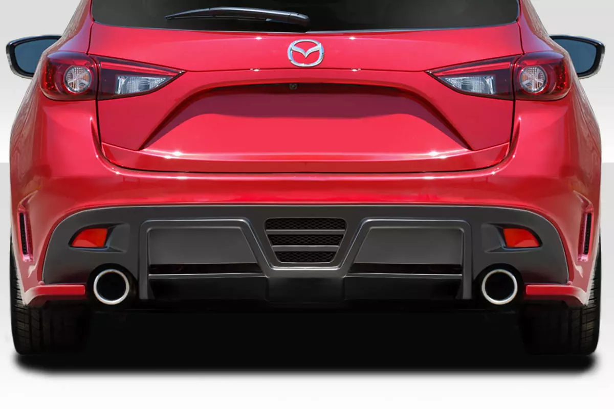 2014-2016 Mazda 3 Hatchback Duraflex KSS Rear Bumper 1 Piece - Image 1