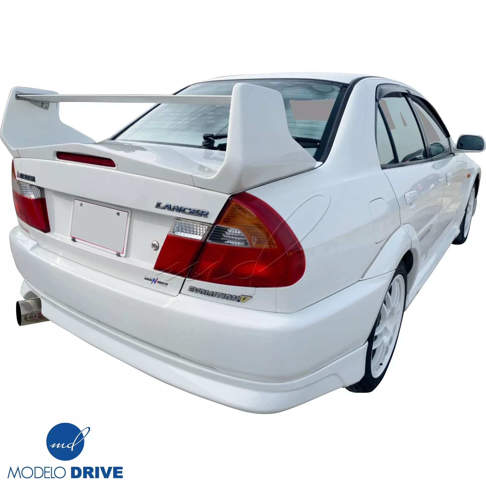 ModeloDrive FRP EVO5 Rear Bumper > Mitsubishi Evolution 5 6 1998-2001 - Image 2