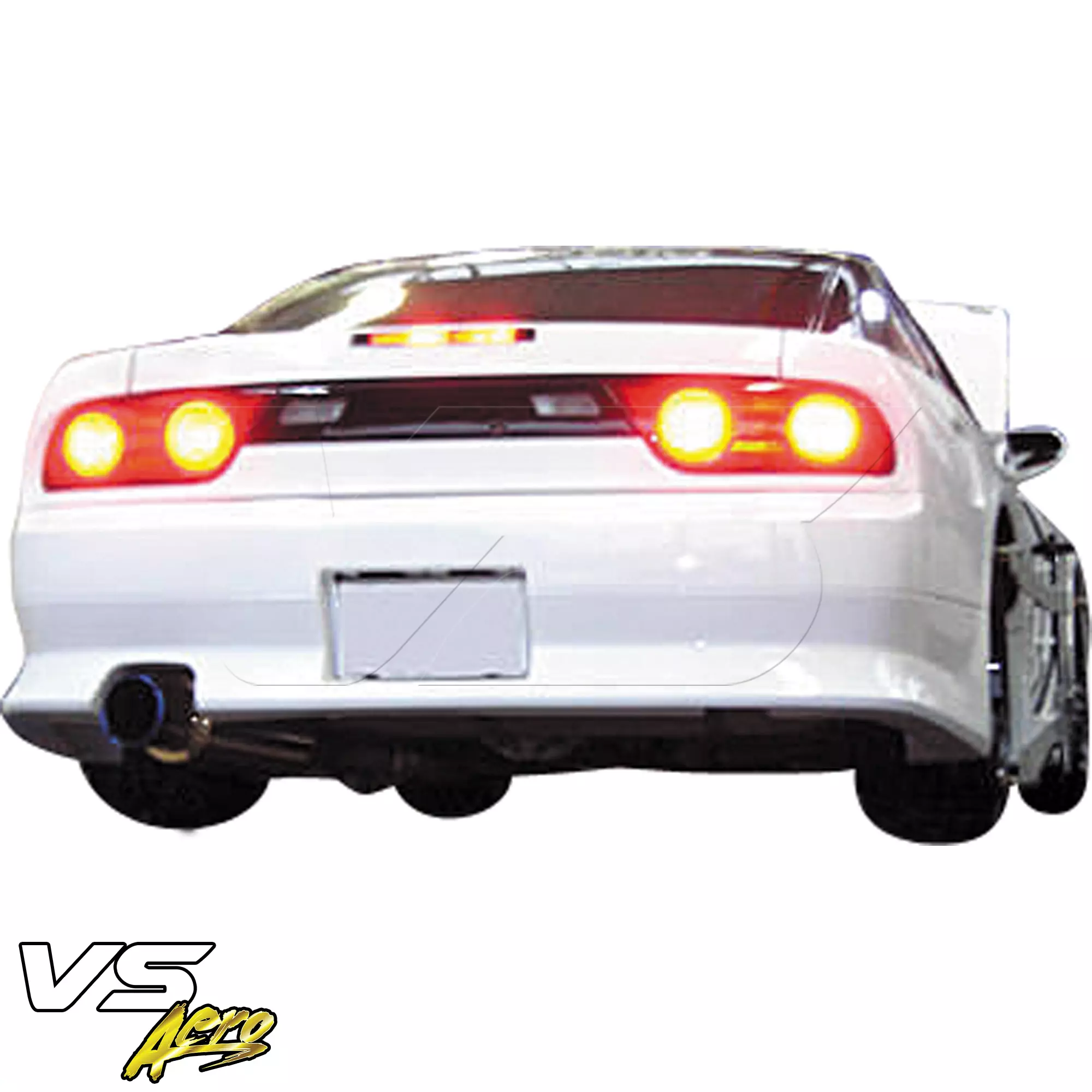 VSaero FRP VERT RIG Wide Body Rear Bumper > Nissan 240SX 1989-1994 > 3dr - Image 2
