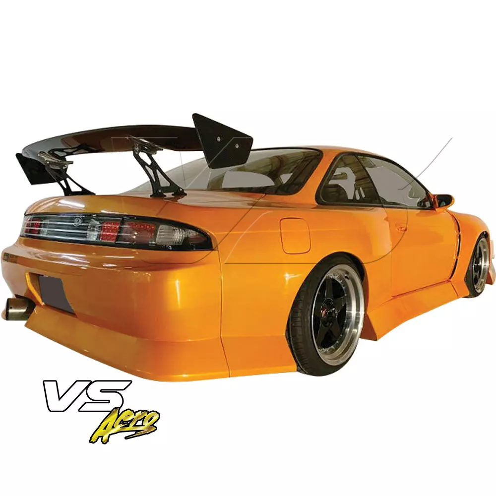 VSaero FRP BSPO Blister Wide Body Kit 8pc > Nissan 240SX S14 1997-1998 - Image 32